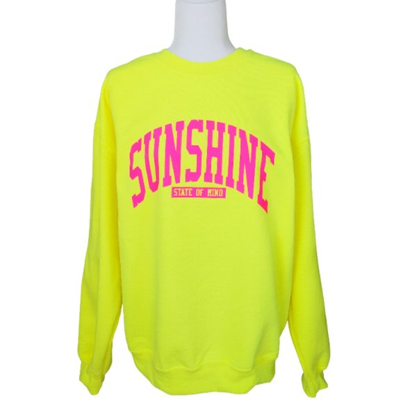 neon sunshine sweatshirt - Picture 2 of 5